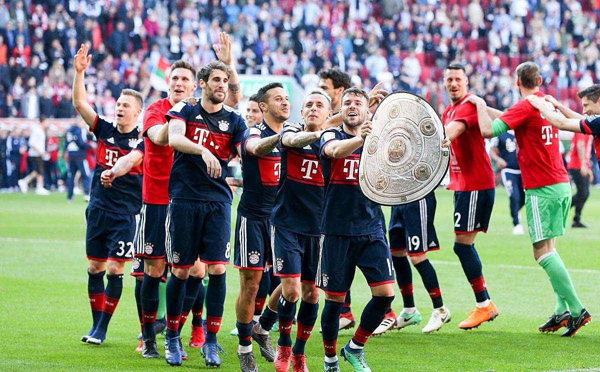 拜仁慕尼黑客场大捷,势不可挡 拜仁慕尼黑客场大捷,势不可挡