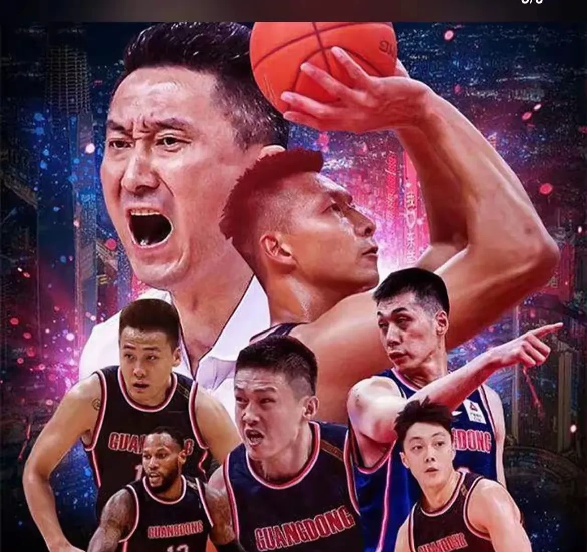 关于易建联连续六场得分超30，广东不败金身获赞的信息